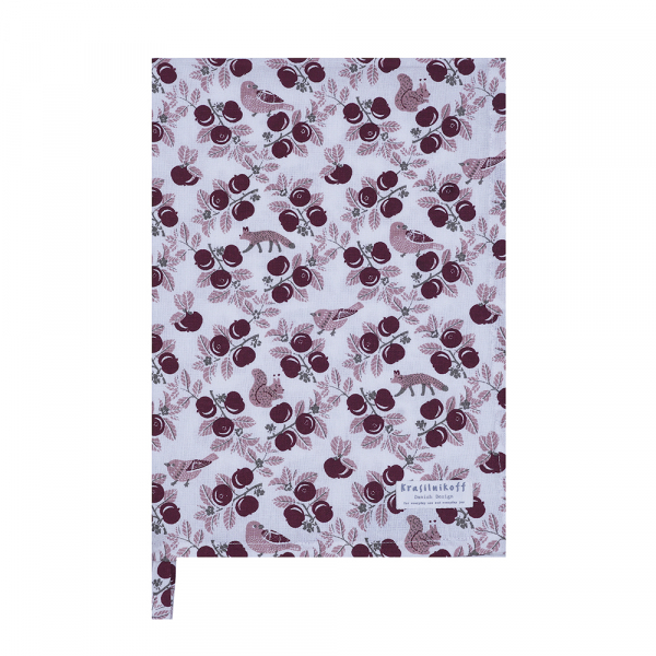 Geschirrtuch Fuchsmotiv - Herbstmotiv von Krasilnikoff